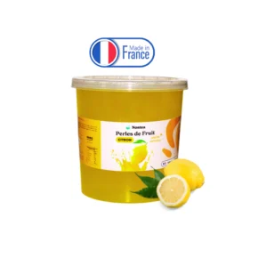 NOSTEA – PERLES DE FRUIT SAVEUR CITRON JAUNE SEAU 3.2KG
